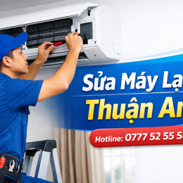 Sửa máy lạnh Thuận An Bình Dương