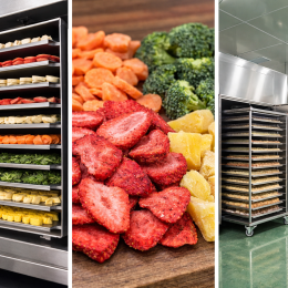 Máy sấy lạnh rau quả công nghiệp