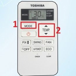 Remote máy lạnh toshiba công nghiệp
